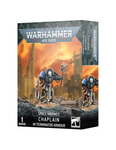 Figura Coleccionable Games Workshop Warhammer 40K Capellán Terminator
