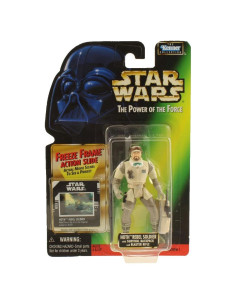 Figura de acción Han Solo Star Wars 10 cm con rifle y bláster