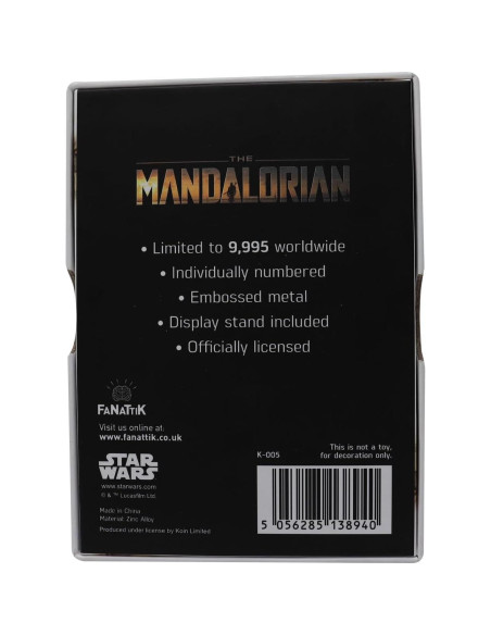 Coleccionable Star Wars The Mandalorian Edición Limitada Coleccionable Star Wars The Mandalorian Edición Limitada