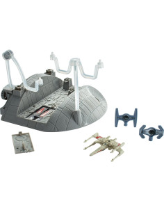 Juego de Trinchera Hot Wheels Star Wars Rogue One con Nave 2