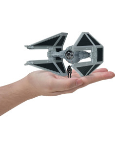 Caza TIE Interceptor Star Wars Jazwares 17x8.9x18cm 2