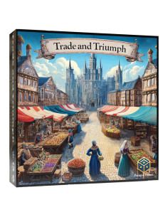 Juego de Mesa Comercio y Triunfo - Paragon Games - Estrategia Medieval