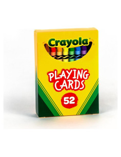 Baraja de Cartas de Juego Crayola Springbok - Colores Vibrantes