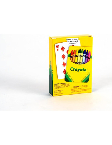 Baraja de Cartas de Juego Crayola Springbok - Colores Vibrantes