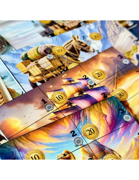 Juego de Mesa Comercio y Triunfo - Paragon Games - Estrategia Medieval