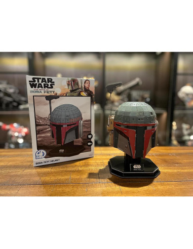Kit de Modelo Casco Boba Fett Star Wars University Games 100 Piezas