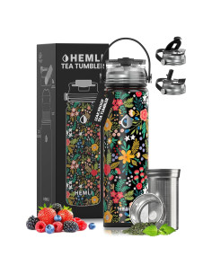 Botella de Té Aislada Hemli TeaTumbler 650 ml con Infusor