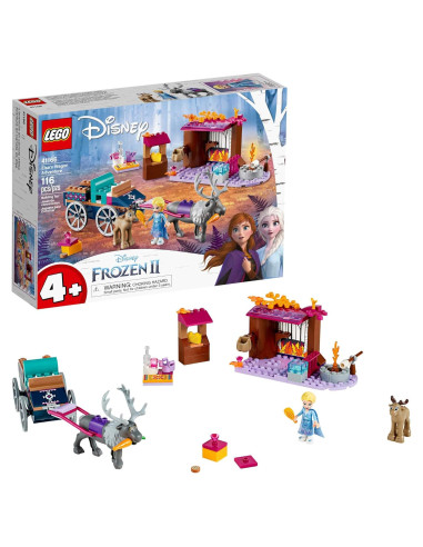 LEGO Disney Frozen II Aventura en Carroza de Elsa 41166 - 116 Piezas