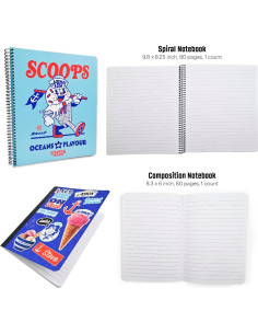 Paquete de Papelería WeVeel Stranger Things Scoops Ahoy 6 Piezas 2