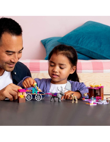 LEGO Disney Frozen II Aventura en Carroza de Elsa 41166 - 116 Piezas