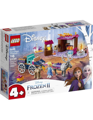 LEGO Disney Frozen II Aventura en Carroza de Elsa 41166 - 116 Piezas