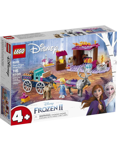 LEGO Disney Frozen II Aventura en Carroza de Elsa 41166 - 116 Piezas