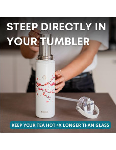 Botella de Té Aislada Hemli TeaTumbler 650 ml con Infusor 2