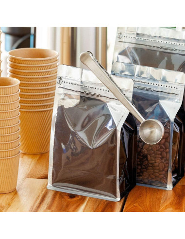 Cuchara Medidora de Café Restaurantware 1 Cucharada Acero Inoxidable