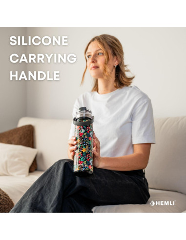 Botella de Té Aislada Hemli TeaTumbler 650 ml con Infusor