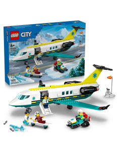 LEGO City Ambulancia Aérea de Emergencia 60465 - Juguete 403 Piezas