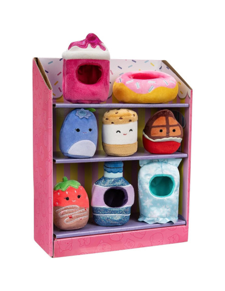 Paquete de Accesorios Squishville - 4 Squishmallows 5 cm