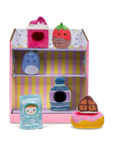 Paquete de Accesorios Squishville - 4 Squishmallows 5 cm