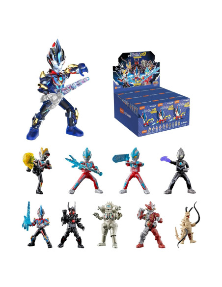 Figura de Acción Blokees Ultraman Ginga 9pc 14 Puntos Articulación