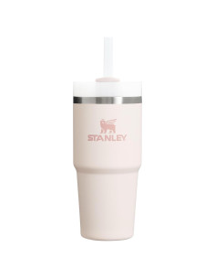 Taza Stanley Quencher H2.0 14oz Acero Inoxidable Cuarzo Rosa