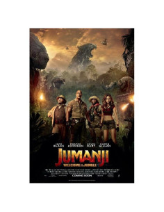 Póster de Película Jumanji: Bienvenido a la Jungla 68.5x101.6cm