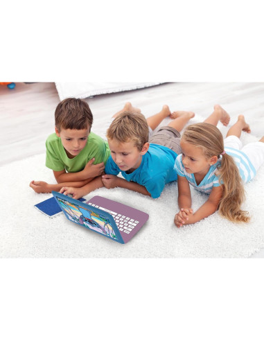 Laptop Educativa Bilingüe Lexibook Disney Stitch 124 Actividades