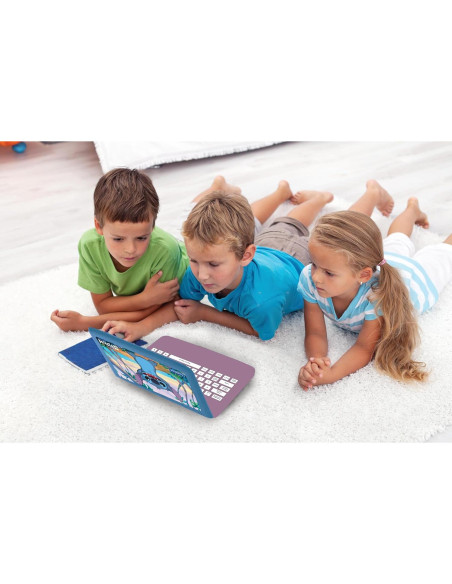 Laptop Educativa Bilingüe Lexibook Disney Stitch 124 Actividades