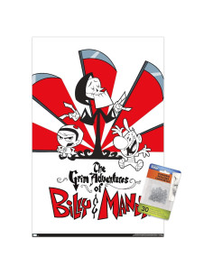 Póster de Pared Trends International Billy y Mandy 37.4x56.7cm