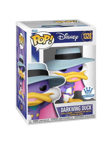 Figura de Vinilo Pop! Pato Darkwing Funko Edición Especial