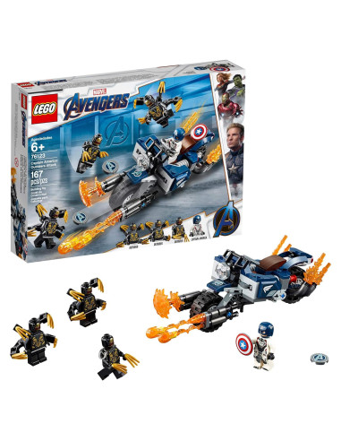 LEGO Marvel Avengers 76123 Ataque de Outriders - 167 Piezas