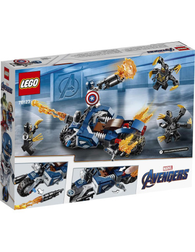 LEGO Marvel Avengers 76123 Ataque de Outriders - 167 Piezas