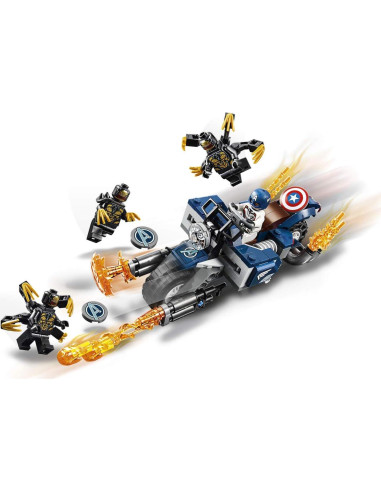 LEGO Marvel Avengers 76123 Ataque de Outriders - 167 Piezas