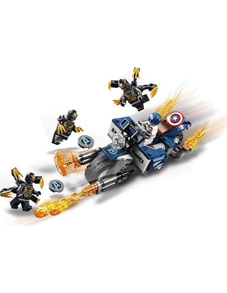 LEGO Marvel Avengers 76123 Ataque de Outriders - 167 Piezas