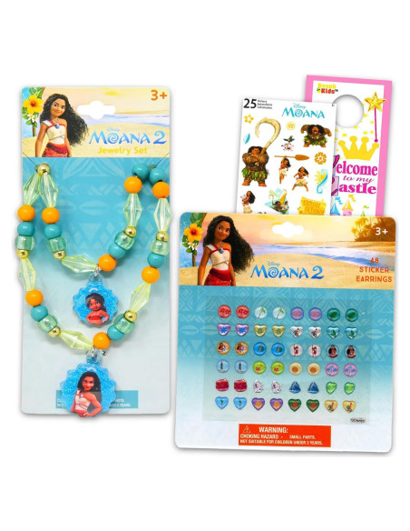 Conjunto de Joyería Moana Disney para Niñas - Collar y Pulsera
