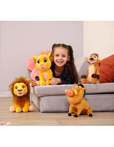 Peluches Disney Mufasa 25 cm - 30 Años El Rey León