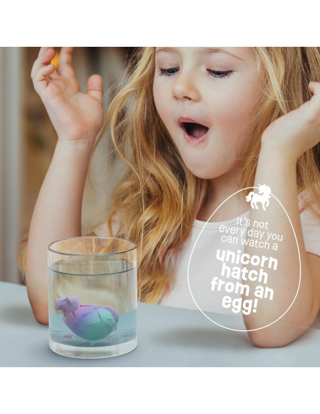 Huevo de Hatching Unicornio Dan&Darci - Paquete de 6 - Crece 600%