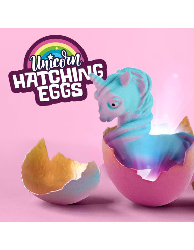 Huevo de Hatching Unicornio Dan&Darci - Paquete de 6 - Crece 600%