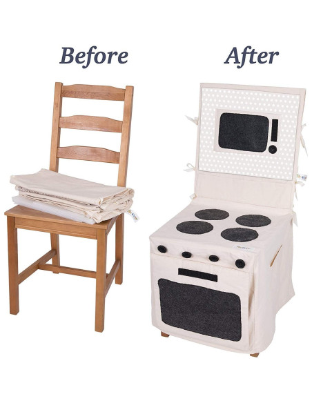 Juego de Cocina PopOhVer para Niños - Funda de Silla 1.25 kg