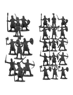 Milisten 200 Figuras de Soldados en Miniatura para Modelos