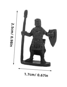 Milisten 200 Figuras de Soldados en Miniatura para Modelos 2