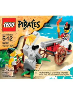 LEGO Batalla de Cañón Pirata 6239 - 45 Piezas 2
