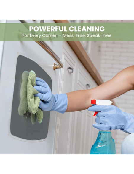 Paquete de 12 Paños de Microfibra SIFANGKE 30x30 cm Multicolor