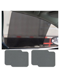 4 Protectores Solares para Ventana Lateral de Coche PACLVIO