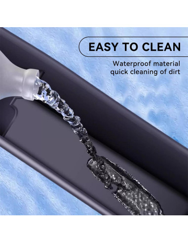 Relleno de Espacio entre Asientos de Coche Tioollev 2PCS Negro