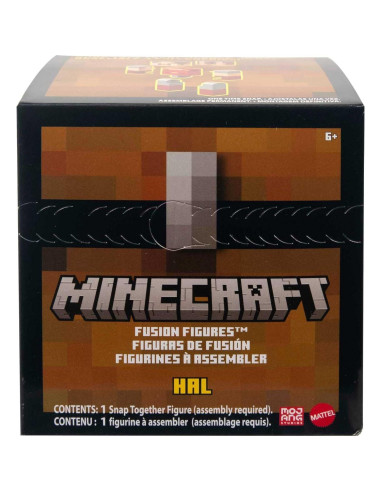 Juego de Figuras de Fusión Mattel Minecraft - Crea Personajes