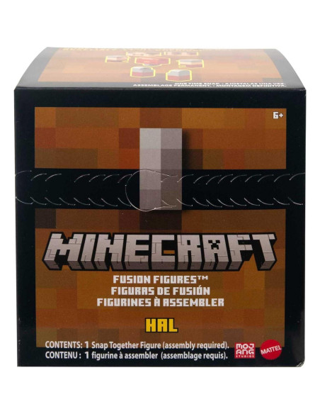 Juego de Figuras de Fusión Mattel Minecraft - Crea Personajes