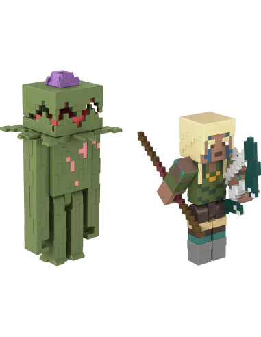 Figuras de Acción Minecraft Mattel 8.25 cm - 2 Pk