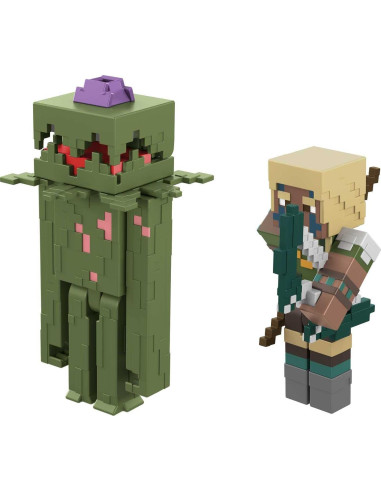 Figuras de Acción Minecraft Mattel 8.25 cm - 2 Pk