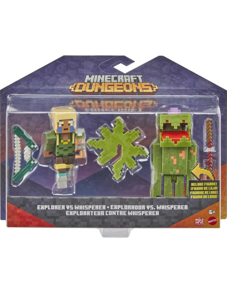 Figuras de Acción Minecraft Mattel 8.25 cm - 2 Pk