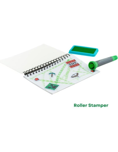 Juego de Actividades Minecraft - Estuche de Viaje con Stickers